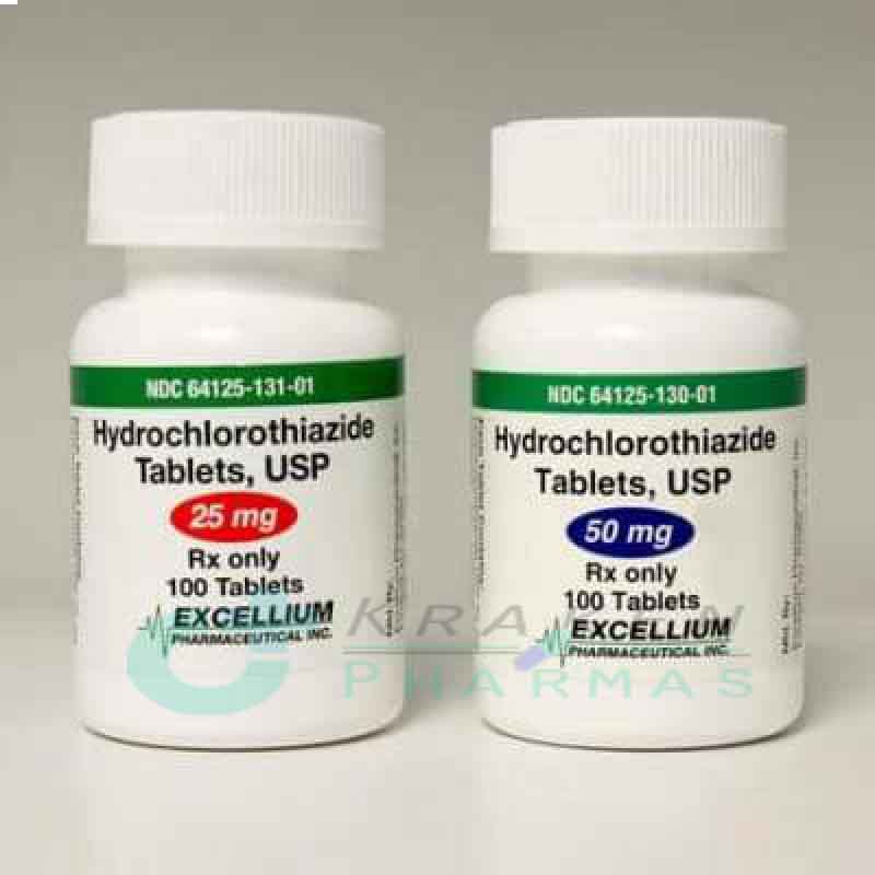 Hydrochlorothiazide 25/50mg